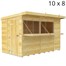 Flat Pack Pent Wooden Garden Bar Direct DispatchAlternative Image2