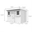 Flat Pack Pent Wooden Summer Garden Shed Direct DispatchAlternative Image5