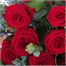 12 Long Stem Red Roses Hand Tied Valentine's Day BouquetAlternative Image1