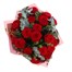 24 Red Long Stem Rose Valentine's Day Hand Tied BouquetAlternative Image3