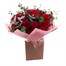 24 Red Long Stem Rose Valentine's Day Hand Tied BouquetAlternative Image4