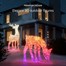 90cm Acrylic 3D App Controlled RGB LED Doe Reindeer Light Up Decoration from TwinklyAlternative Image1