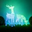 90cm Acrylic 3D App Controlled RGB LED Doe Reindeer Light Up Decoration from TwinklyAlternative Image10