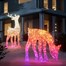 90cm Acrylic 3D App Controlled RGB LED Doe Reindeer Light Up Decoration from TwinklyAlternative Image7