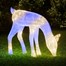 90cm Acrylic 3D App Controlled RGB LED Doe Reindeer Light Up Decoration from TwinklyAlternative Image9