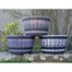 Anglo Eastern Trading Finisterre Barrel Planter Tan - 40cmAlternative Image1