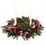 Christmas 14 Inch Floral Advent Table Wreath ArrangementAlternative Image3