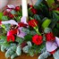 Christmas 14 Inch Floral Advent Table Wreath ArrangementAlternative Image1