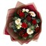 Christmas Candy Cane Hand Tied Floral BouquetAlternative Image3