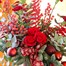 Christmas Luxury Fern and Berry Front Facing Floral ArrangementAlternative Image1