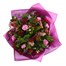 Christmas Sugar Plum Hand Tied Floral BouquetAlternative Image3