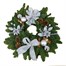 Christmas Wreath - Silver Door Wreath - 12 inchesAlternative Image1