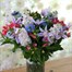 Country Cottage Cut Flower Teachers Gift Hand Tied Vase BouquetAlternative Image3