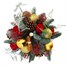 Crisp Winter Candle Floral Christmas ArrangementAlternative Image2