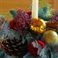 Crisp Winter Candle Floral Christmas ArrangementAlternative Image1