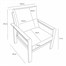 Hartman Asher L-Shape Rectangular Corner Outdoor Garden Furniture with Adjustable TableAlternative Image6