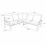 Hartman Asher Mini Modular Corner Outdoor Garden Furniture Set with Adjustable Table & CantileverAlternative Image10