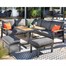 Hartman Asher Mini Modular Corner Outdoor Garden Furniture Set with Adjustable Table & CantileverAlternative Image3