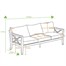 Hartman Sorrento 3 Seat Lounge Outdoor Garden Furniture Set (845106)Alternative Image5