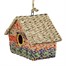 Jardinopia Jute Iron Sari Bird Nest Box with Square Roof (BBJUTE0007)Alternative Image1