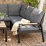 Lifestyle Garden Panama Square Corner Outdoor Garden Furniture Sofa SetAlternative Image1