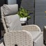 Lifestyle Garden Samoa Recliner Coffee Outdoor Garden Furniture SetAlternative Image1