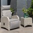 Lifestyle Garden Samoa Recliner Coffee Outdoor Garden Furniture SetAlternative Image4