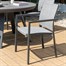 Lifestyle Garden Urbanite Dark 4 Seat Round Outdoor Garden Furniture Dining SetAlternative Image1