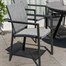 Lifestyle Garden Urbanite Dark 6 Seat Round Outdoor Garden Furniture Dining SetAlternative Image1