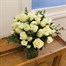 Luxury White Rose Valentine's Day Floral Hand Tied BouquetAlternative Image1