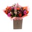 Mother's Day Cerise and Orange Hand Tied Floral BouquetAlternative Image4