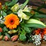 Mother's Day Orange Flower Wrap Floral ArrangementAlternative Image2