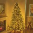 National Tree 2m (6.5ft) Lawrence Fir Pre Lit Artificial Christmas Tree with 650 Warm White LEDs (PELE2-307LB-65)Alternative Image1