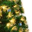 Premier 1.2m (4ft) Fibre Optic Artificial Christmas Tree with LED Lanterns & Star (FT247081)Alternative Image1