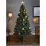 Premier 1.2m (4ft) Green Fibre Optic Artificial Christmas Tree with LED Baubles & Star (FT213402)Alternative Image1