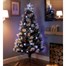 Premier 1.2m (4ft) Snow Tipped Artificial Christmas Tree With White LED Pinecones & Star (FT183119)Alternative Image1