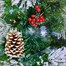 Premier 1.2m (4ft) Snow Tipped Artificial Christmas Tree With White LED Pinecones & Star (FT183119)Alternative Image3