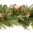 Premier 1.8m (6ft) Gold Decorative Artificial Christmas Garland Baubles & Cones (DF247170)Alternative Image1