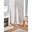 Premier 2m (6.5ft) Spruce Pine White White Artificial Christmas Tree (TR650SEW)Alternative Image1