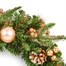 Premier 40cm Gold Decorative Artificial Christmas Wreath Baubles & Cones (DF247169)Alternative Image2