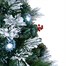 Premier 80cm Snow Tipped Artificial Christmas Tree With White LED Pinecones & Star (FT183118)Alternative Image2