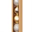 Premier Tube of 10 Champagne Gold Shatterproof Christmas Tree Baubles (TD126268CG)Alternative Image1