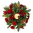 Red Memorial Christmas Floral Posy ArrangementAlternative Image2