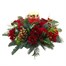 Red Memorial Christmas Floral Posy ArrangementAlternative Image3