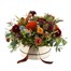 Shades of Autumn Floral Hat Box ArrangementAlternative Image3