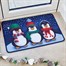 Three Kings Christmas Frosty Penguins Door Mat Decoration - 40 x 60cm (5520003)Alternative Image1