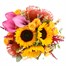 Sunflower Bee Pink Floral Autumn Hatbox Arrangement - One SizeAlternative Image3