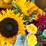 Sunflower Bee Pink Floral Autumn Hatbox Arrangement - One SizeAlternative Image1