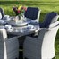 Supremo Lazia 6 Seat Oval Outdoor Garden Furniture Set (885442)Alternative Image4