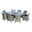 Supremo Winchester Storm Grey 8 Seat Oval Outdoor Garden Furniture Dining SetAlternative Image1